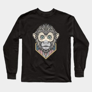 Squirrel Monkey Long Sleeve T-Shirt